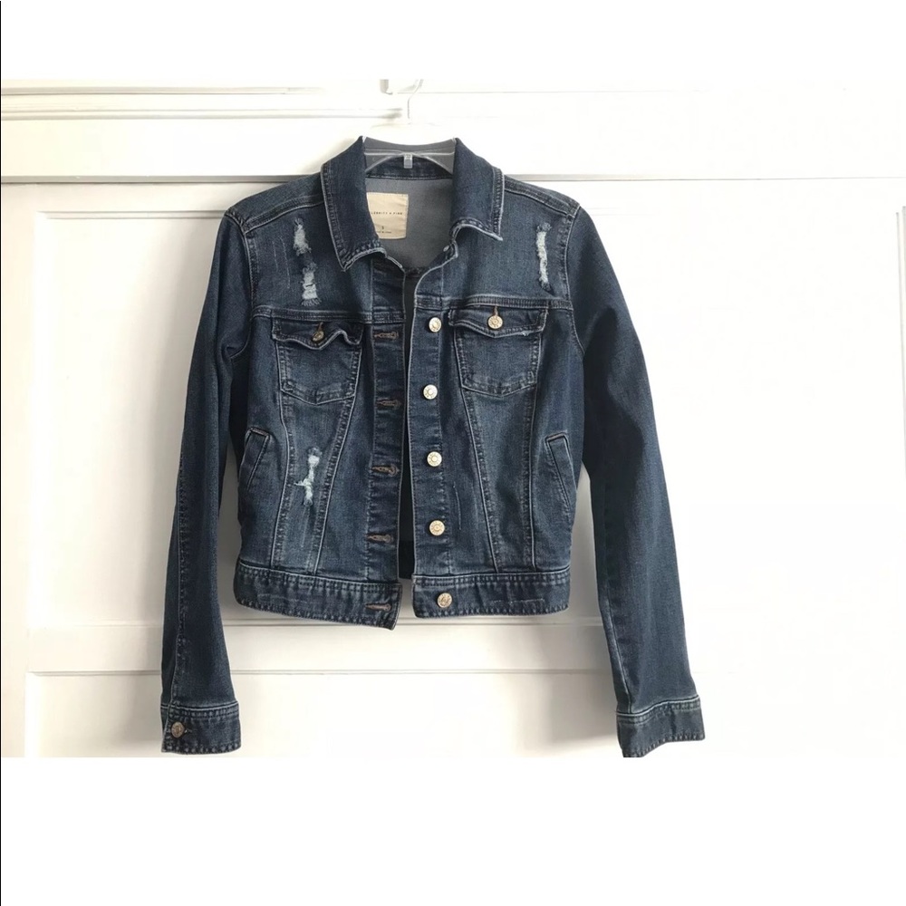 Celebrity Pink Distressed Jean Jacket